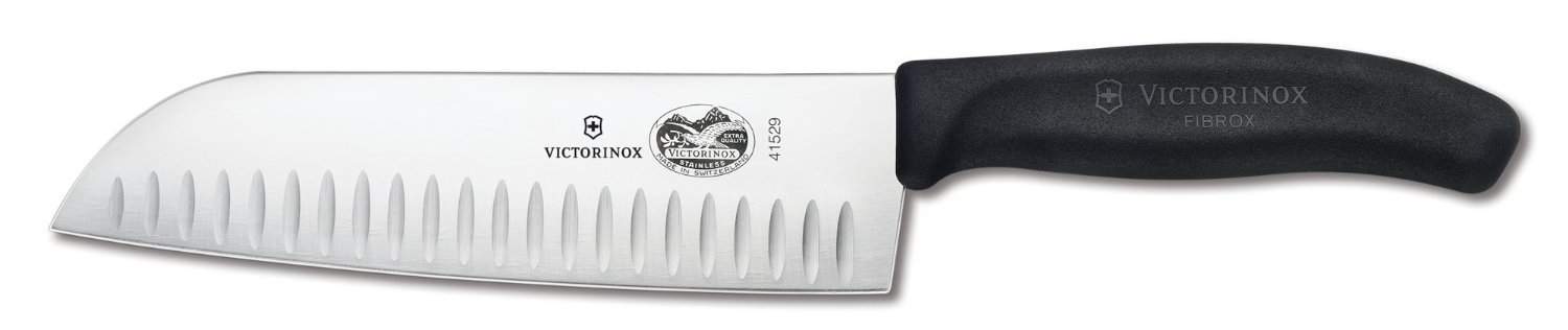 Victorinox Fibrox Granton Edge Santoku Knife